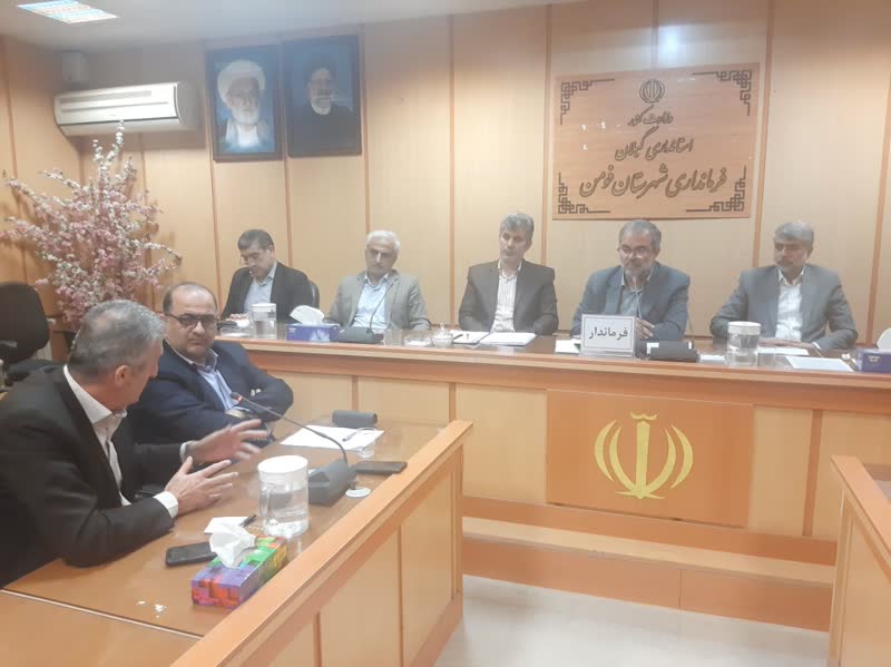 تشکیل جلسه شورای کشاورزی فومن با حضور رئیس سازمان جهاد کشاورزی گیلان